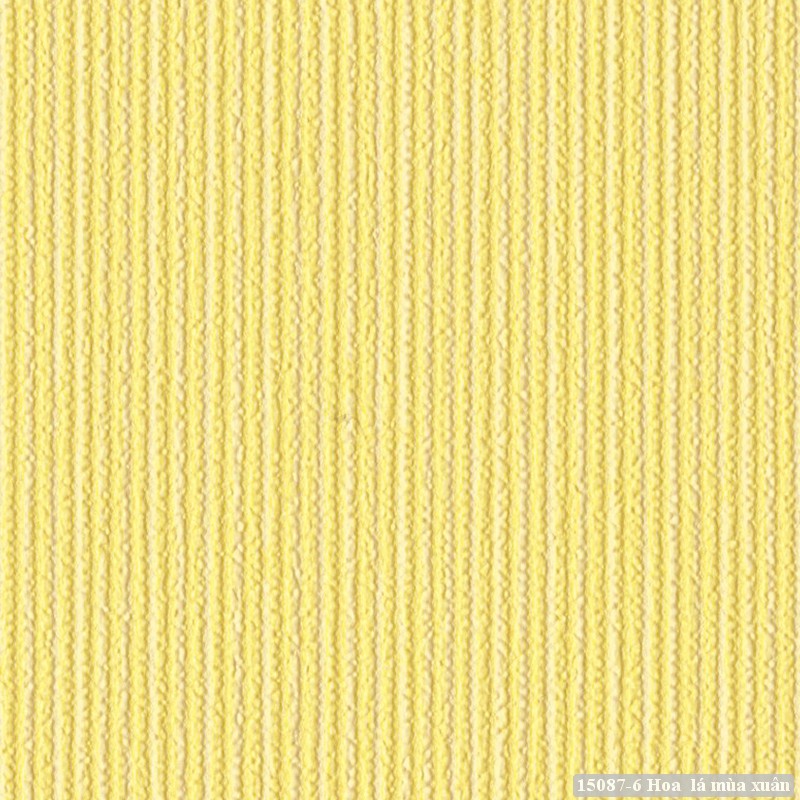 Giấy dán tường Sketch sọc tăm nhỏ màu vàng 15087-6